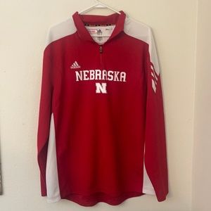 Men’s Adidas Nebraska Sports Shirt XL
